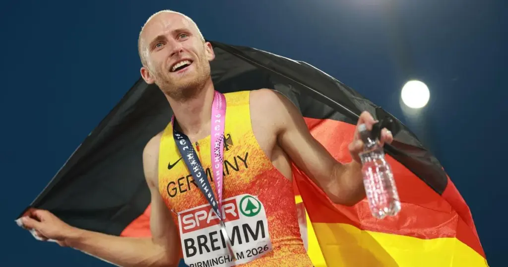 Leichtathletik: Erste Medaille für Deutschland bei der EM in Birmingham